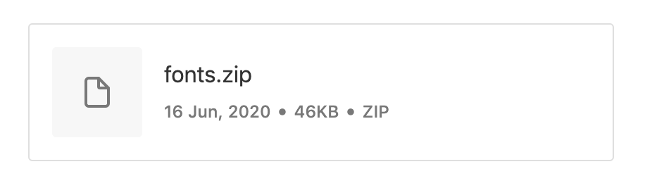 Uploaded files in zeroheight