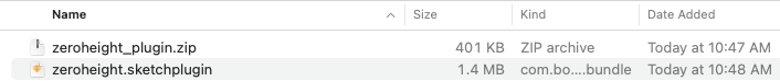 unzipped zeroheight sketch plugin file