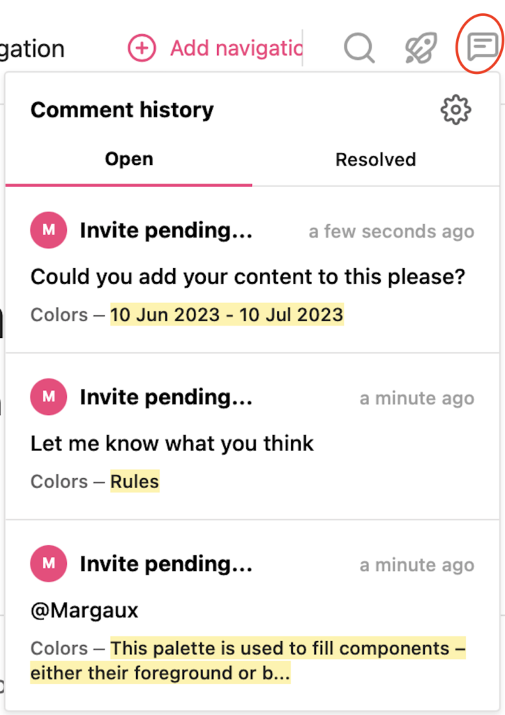 Comments